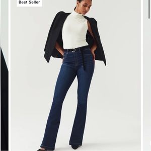COPY - SPANX flair denim NWT black